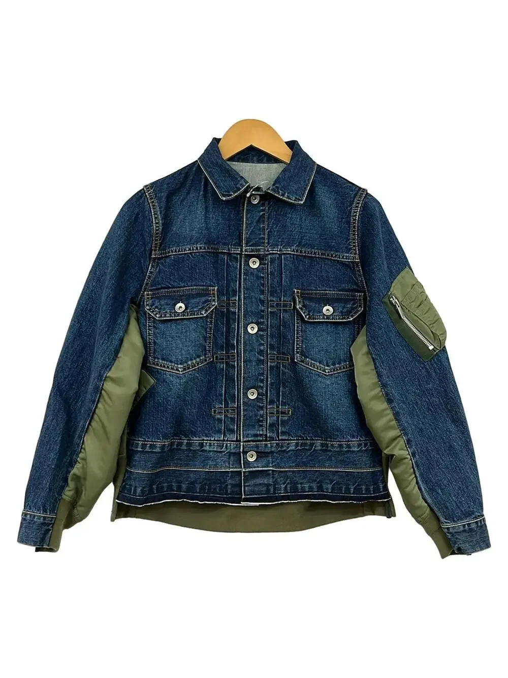 Sacai Navy Khaki Women's Lightweight #330002S70B